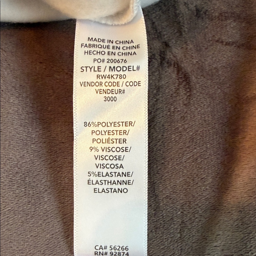 Splendid Ribbed Crewneck Long Sleeves Ribbed Cuffs and Hem Sweatshirt R13A - Picture 10 of 13